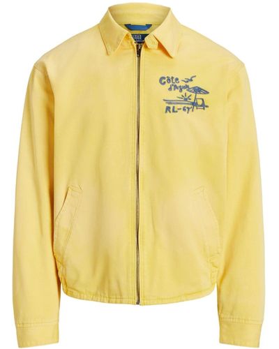 Polo Ralph Lauren Montauk Cotton Windbreaker - Yellow