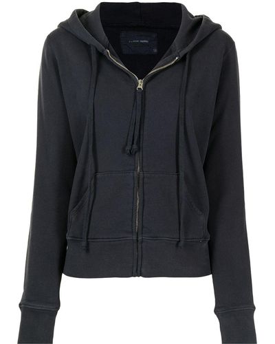 Nili Lotan Zip Front Hoodie - Blue