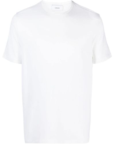 Lardini Wollen T-shirt - Wit