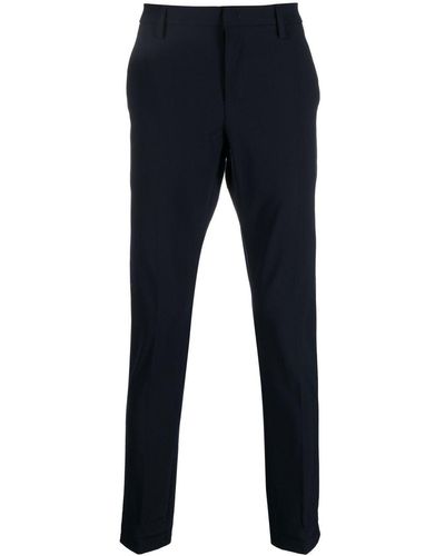 Dondup Mid-rise Tapered Trousers - Blue