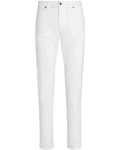 Zegna Jeans slim Roccia - Bianco