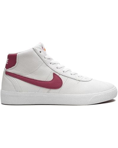 Nike Sb Bruin Hi Iso Sneakers - White