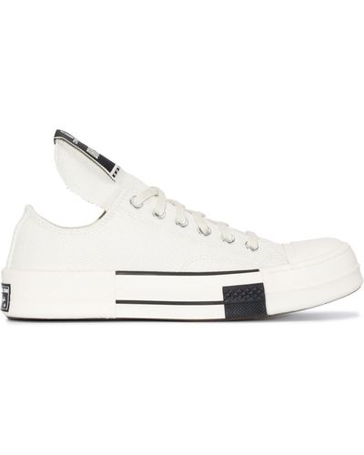 Converse X Drkstar Low Top Sneakers - Unisex - Cotton/rubber - White