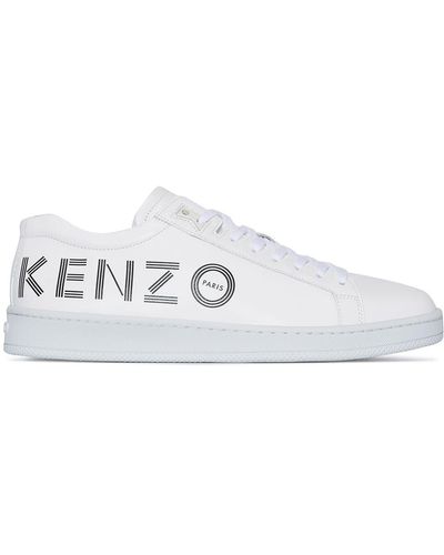 KENZO Tennix レザー スニーカー - ホワイト