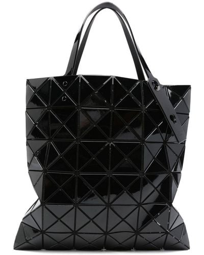 Bao Bao Issey Miyake Lucent Geometric-pattern Shoulder Bag - Black