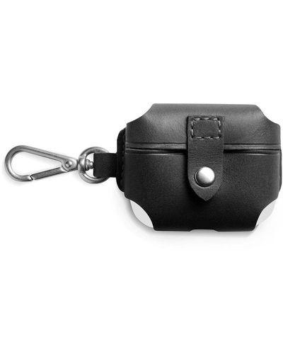 Shinola Airpods Pro Leather Case - Black
