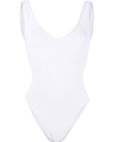 Bondeye Bound Crinkle Swimsuit - White
