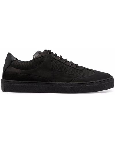 A_COLD_WALL* Leather Low-top Sneakers - Black