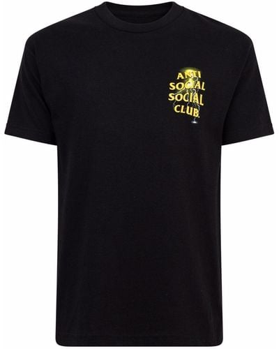 ANTI SOCIAL SOCIAL CLUB T-shirt Met Korte Mouwen - Zwart
