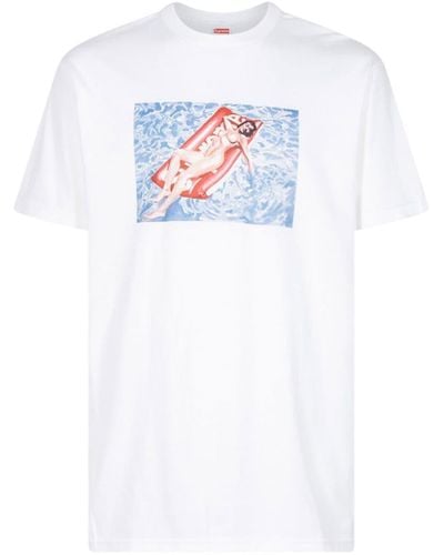 Supreme T-shirt Float con maniche corte - Bianco