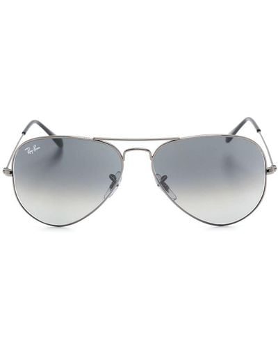 Ray-Ban Pilotenbrille mit Farbverlauf - Grau