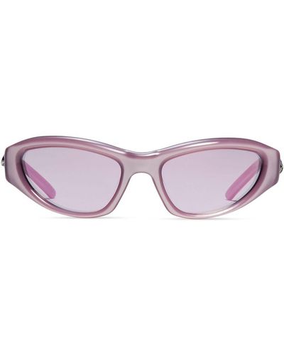 Gentle Monster Biker-style Frame Sunglasses - Pink