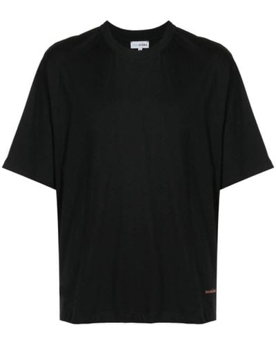 Amir Slama X Mahaslama Seahorse-print Cotton T-shirt - Black