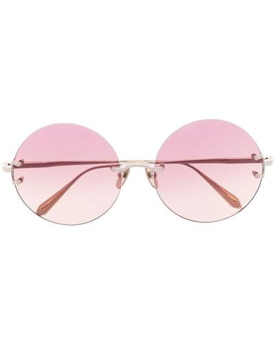 Linda Farrow Lotus Sonnenbrille - Pink