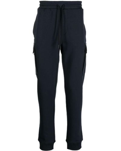Woolrich Logo-print Cargo Track Trousers - Blue