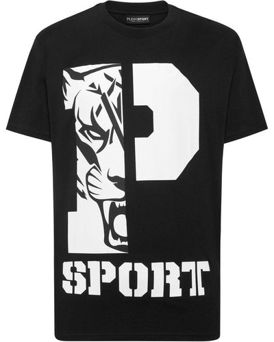 Philipp Plein Logo-print Cotton T-shirt - Black