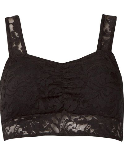 Amir Slama Soutien-gorge en dentelle - Noir