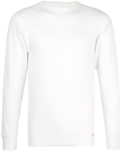 Supreme T-shirt Hanes Thermal - Blanc