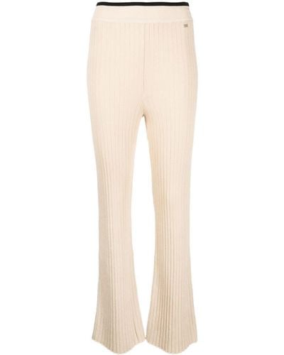 Sonia Rykiel High-waisted Trousers - Natural
