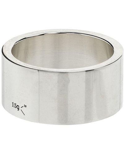 Le Gramme La 15g Polished Ribbon Ring - Metallic