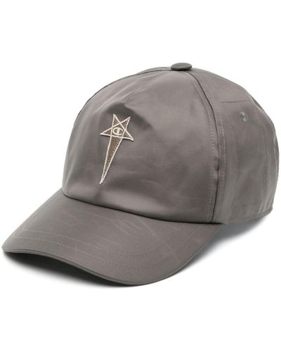 Rick Owens X Champion Cappello da baseball con applicazione logo - Grigio