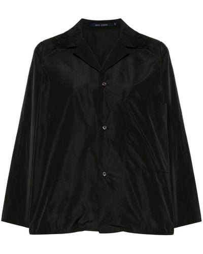 Sofie D'Hoore Barry Camp-collar Shirt - Black