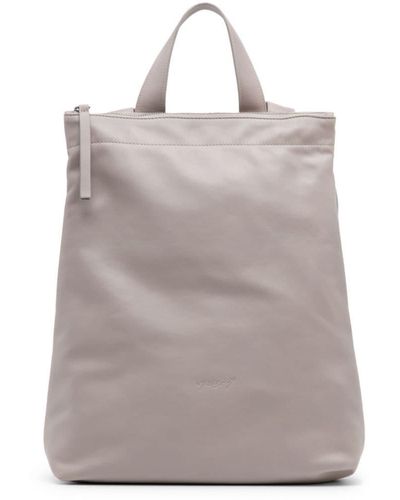 Marsèll Bretella Leather Backpack - Grey