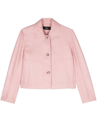 Arma Emy Leather Jacket - Pink
