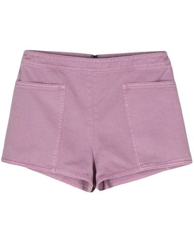 Max Mara Denim Shorts - Paars