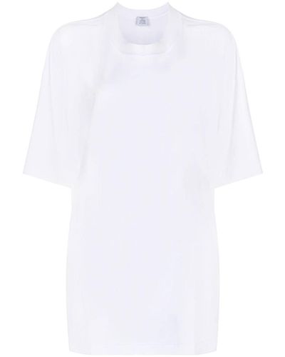 Vetements ドロップショルダー Tシャツ - ホワイト
