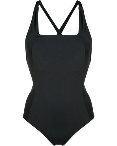 UMA | Raquel Davidowicz Jelly Criss-cross Swimsuit - Black