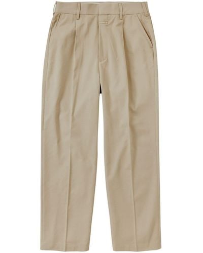 Closed Blomberg Mid-rise Wide-leg Trousers - Natural