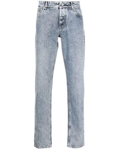 Brunello Cucinelli Low-rise Slim-cut Jeans - Blue