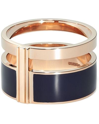 Repossi 18kt Rose Gold Chunky Ring - Pink