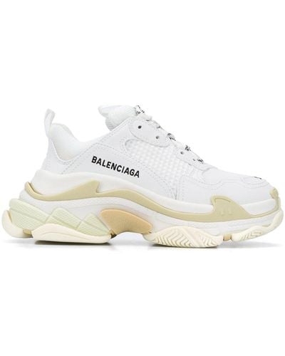 Balenciaga Zapatillas triple s - Blanco