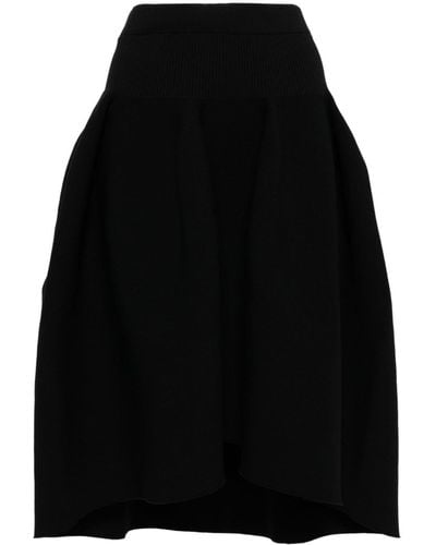 CFCL Pottery A-line Midi Skirt - Black