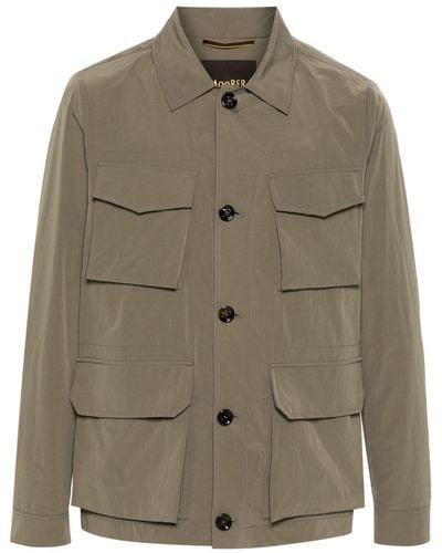Moorer Mitia-ST safari jacket - Grün