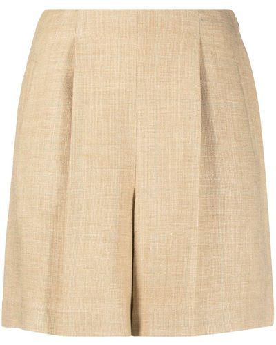 Ralph Lauren Collection High-waisted Tailored Shorts - Natural