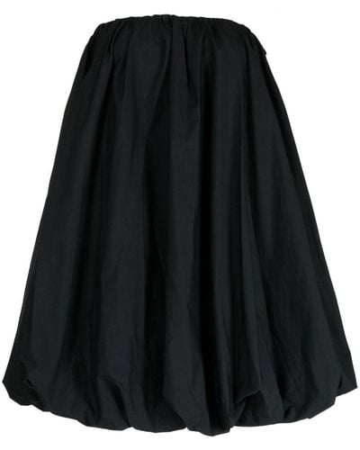 Ulla Johnson Polline Strapless Dress - Women's - Cotton - Black