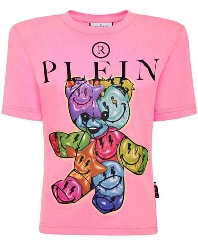 Philipp Plein Sexy Pure Smile Crew-neck T-shirt - Pink