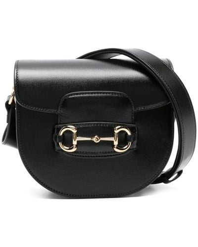 Gucci Mini Horsebit 1955 Shoulder Bag - Black