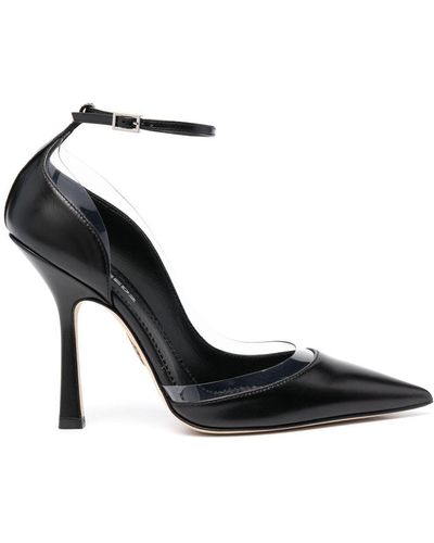 DSquared² Pointed-toe 125mm Court Shoes - Black
