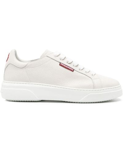 DSquared² Sneakers in pelle Bumper - Bianco