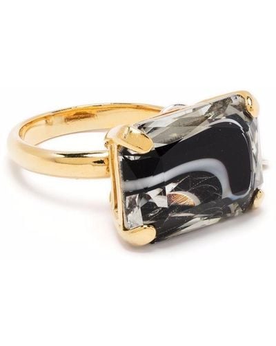 Wouters & Hendrix Serpentine Statement Ring - Metallic