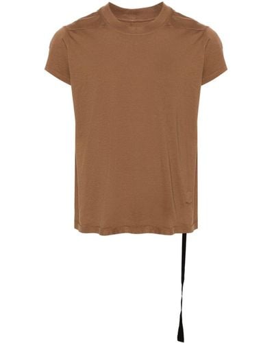 Rick Owens Organic Cotton Sleeveless T-shirt - Brown