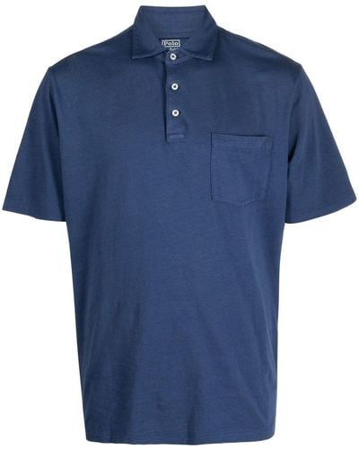 Polo Ralph Lauren チェストポケット ポロシャツ - ブルー