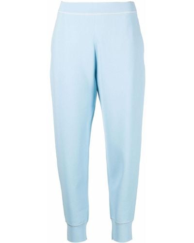Stella McCartney Pantalones capri ajustados - Azul