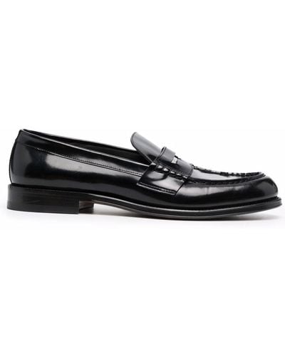 DSquared² High-shine Penny Loafers - Black