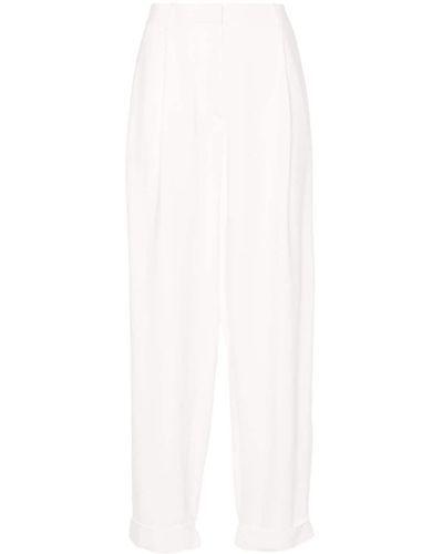 The Row Pantalones Tor tapered - Blanco