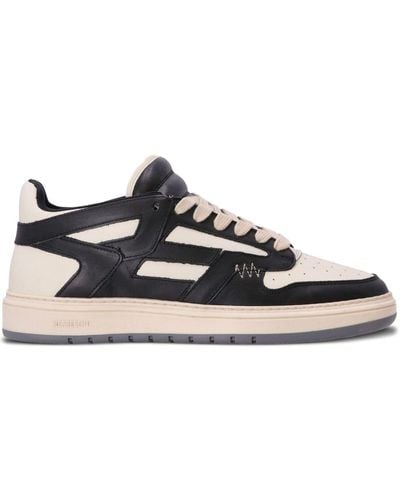 Represent Reptor Low Panelled Trainers - Black